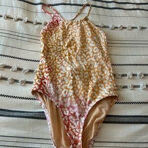Crewcuts Pink and Orange Swimsuit